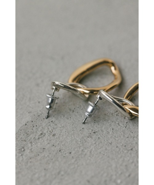 STYLEMIXER（スタイルミキサー）の「コンビネーションリングピアス（ピアス（両耳用）・レディース・マルチ・FREE）」の3枚目の写真