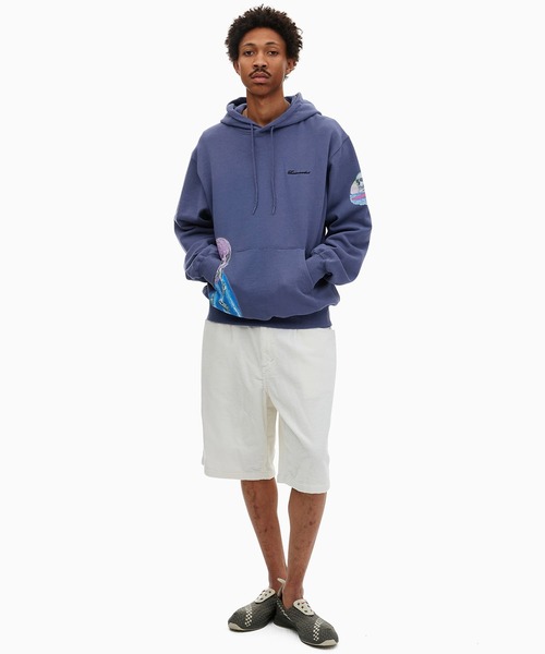 thisisneverthat（ディスイズネバーザット）の「Surfing Skull Hoodie（パーカー・メンズ・ナチュラル/ブルーパープル・L/M/S/XL）」の10枚目の写真