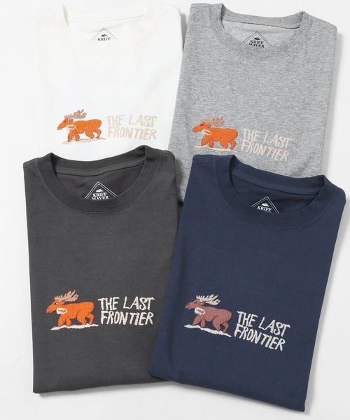 KRIFF MAYER（クリフメイヤー）の「ウェットプロテクト半袖T(犬)（Tシャツ/カットソー・メンズ・オフホワイト/ネイビー/チャコール/グレー・MEDIUM/LARGE/X-LARGE）」の6枚目の写真