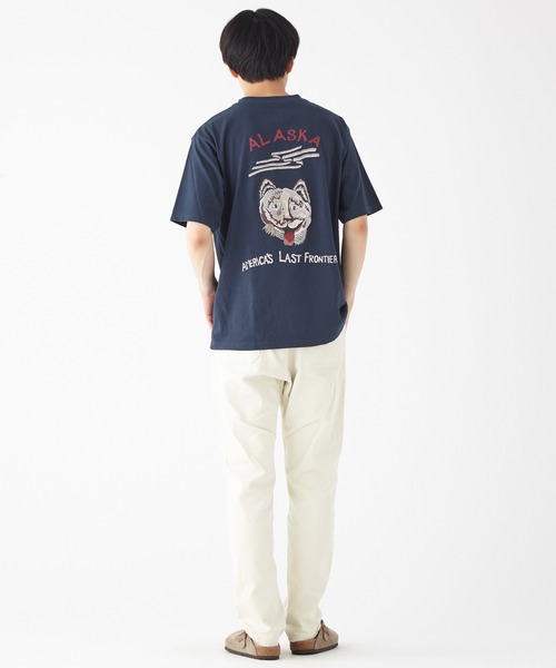 KRIFF MAYER（クリフメイヤー）の「ウェットプロテクト半袖T(犬)（Tシャツ/カットソー・メンズ・オフホワイト/ネイビー/チャコール/グレー・MEDIUM/LARGE/X-LARGE）」の12枚目の写真