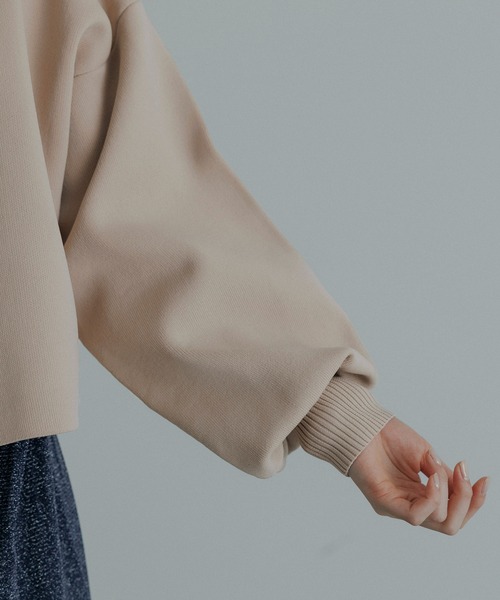 CE'E_SE'E（シーシー）の「クロップドリングスナップカーディガン（カーディガン/ボレロ・レディース・オフホワイト/ライトグレー/ブラック/ベージュ・FREE）」の14枚目の写真