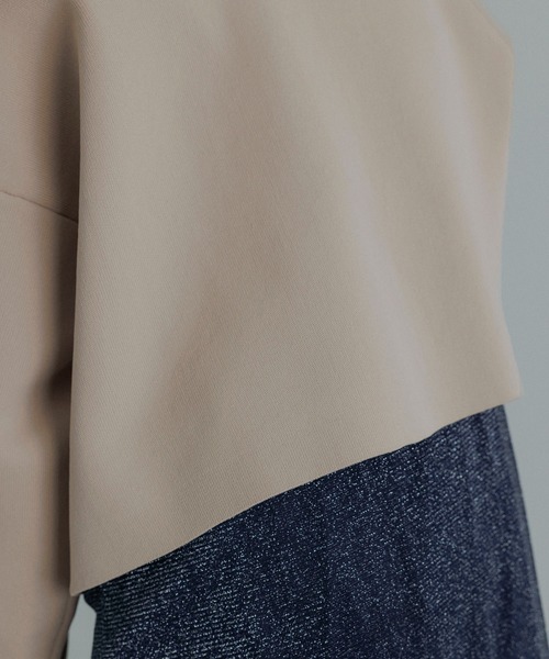 CE'E_SE'E（シーシー）の「クロップドリングスナップカーディガン（カーディガン/ボレロ・レディース・オフホワイト/ライトグレー/ブラック/ベージュ・FREE）」の17枚目の写真