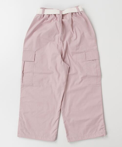 RICH MIX(リッチミックス)の「RICH MIX リッチミックス ベルト付きカーゴパンツ(カーゴパンツ・キッズ・ブラック/ピンク・160/150/140/130/120)」の7枚目の写真