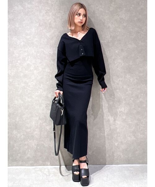 GYDA（ジェイダ）の「アンクルベルトチャンキーサンダル（サンダル・レディース・アイボリー/ブラック・LARGE/MEDIUM/SMALL）」の22枚目の写真