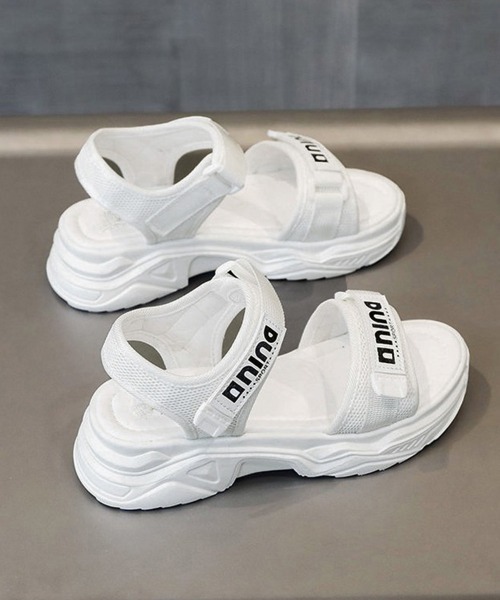 Miniministore(ミニミニストア)の「厚底スポーツサンダル ベルクロレディース(サンダル・レディース・ブラック/ホワイト・22.5cm/24.0cm/24.5cm/23.0cm/23.5cm)」の15枚目の写真