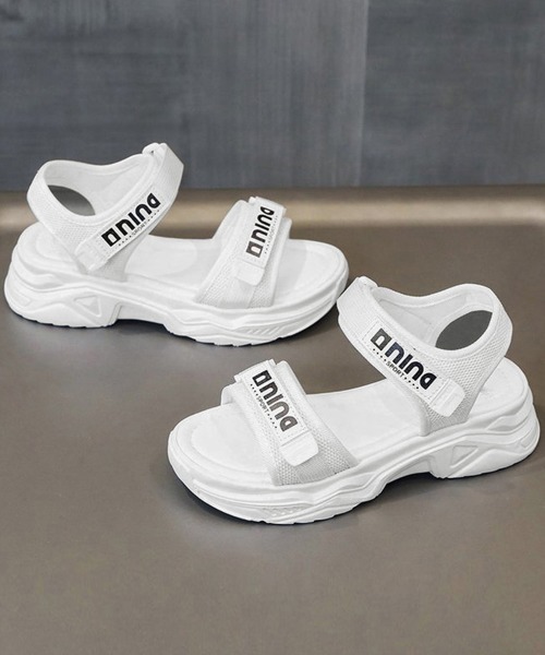 Miniministore(ミニミニストア)の「厚底スポーツサンダル ベルクロレディース(サンダル・レディース・ブラック/ホワイト・22.5cm/24.0cm/24.5cm/23.0cm/23.5cm)」の17枚目の写真