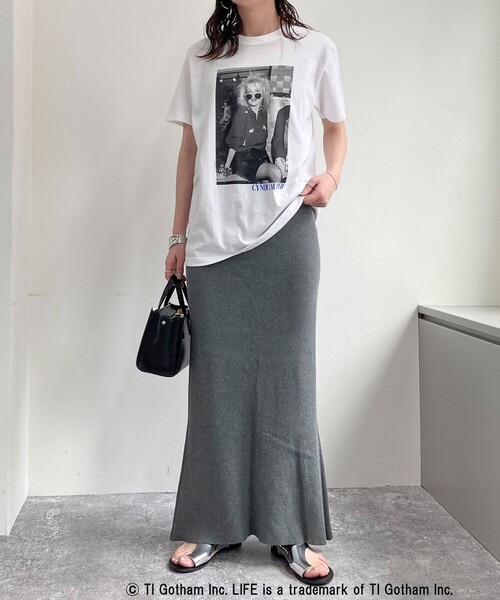 GOOD ROCK SPEED（グッドロックスピード）の「【GOOD ROCK SPEED/グッドロックスピード】LIFE PHOTO半袖シャツ（Tシャツ/カットソー・レディース・ホワイト系その他4/ホワイト系その他3/ホワイト系その他2/オフホワイト・FREE）」の6枚目の写真