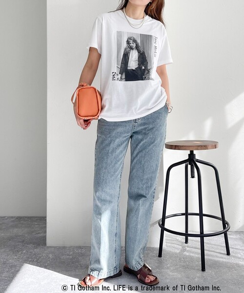 GOOD ROCK SPEED（グッドロックスピード）の「【GOOD ROCK SPEED/グッドロックスピード】LIFE PHOTO半袖シャツ（Tシャツ/カットソー・レディース・ホワイト系その他4/ホワイト系その他3/ホワイト系その他2/オフホワイト・FREE）」の14枚目の写真