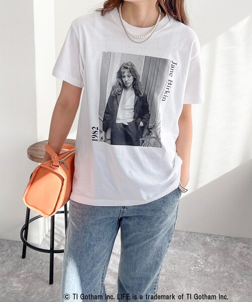 GOOD ROCK SPEED（グッドロックスピード）の「【GOOD ROCK SPEED/グッドロックスピード】LIFE PHOTO半袖シャツ（Tシャツ/カットソー・レディース・ホワイト系その他4/ホワイト系その他3/ホワイト系その他2/オフホワイト・FREE）」の20枚目の写真