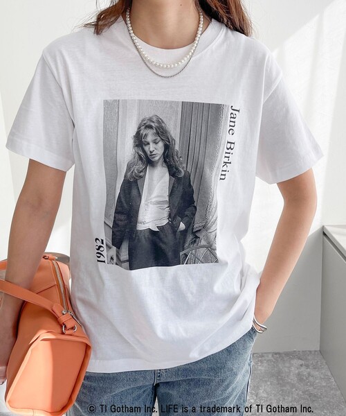 GOOD ROCK SPEED（グッドロックスピード）の「【GOOD ROCK SPEED/グッドロックスピード】LIFE PHOTO半袖シャツ（Tシャツ/カットソー・レディース・ホワイト系その他4/ホワイト系その他3/ホワイト系その他2/オフホワイト・FREE）」の21枚目の写真