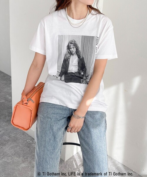 GOOD ROCK SPEED（グッドロックスピード）の「【GOOD ROCK SPEED/グッドロックスピード】LIFE PHOTO半袖シャツ（Tシャツ/カットソー・レディース・ホワイト系その他4/ホワイト系その他3/ホワイト系その他2/オフホワイト・FREE）」の22枚目の写真