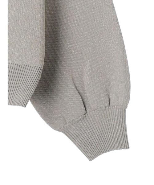 ELENCARE DUE（エレンカーレデュエ）の「・ELENCARE　DUE　2way　ラメカーディガン（カーディガン/ボレロ・レディース・グリーン/アイボリー/ブラック/グレー・FREE）」の15枚目の写真