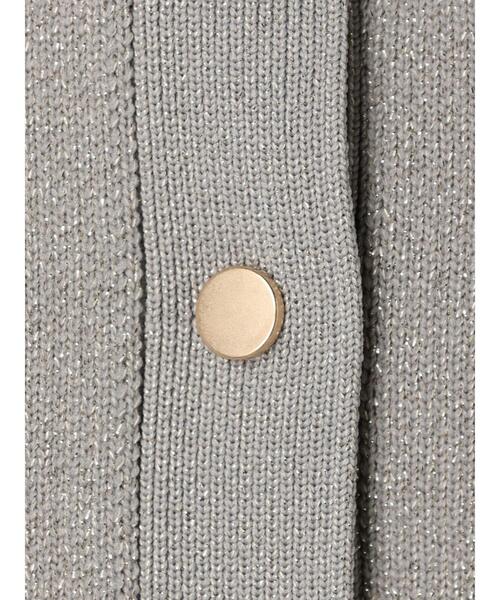 ELENCARE DUE（エレンカーレデュエ）の「・ELENCARE　DUE　2way　ラメカーディガン（カーディガン/ボレロ・レディース・グリーン/アイボリー/ブラック/グレー・FREE）」の18枚目の写真