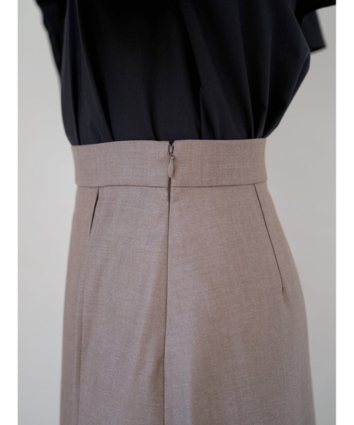 Stylevoice for xxx（スタイルヴォイスフォー）の「ショートパンツドッキングフレアスカート（スカート・レディース・ブラック/グレイッシュベージュ・FREE）」の10枚目の写真