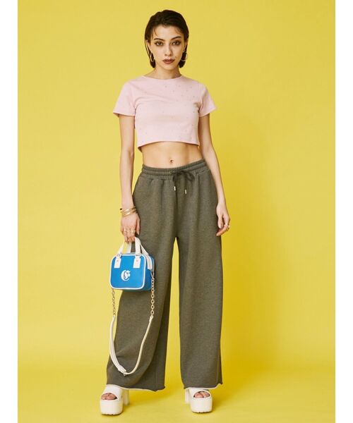 EVRIS（エヴリス）の「ワンポイントバイカラーショルダーBAG（ショルダーバッグ・レディース・ブルー/ホワイト/ブラック・FREE）」の10枚目の写真