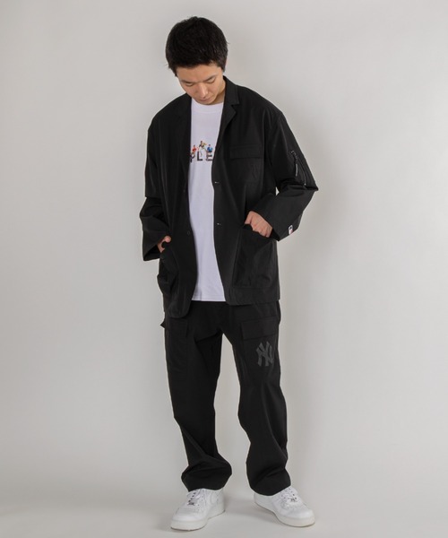 APPLEBUM（アップルバム）の「"New York Yankees" Relax Pants（スラックス・メンズ・ブラック・MEDIUM/LARGE/X-LARGE）」の15枚目の写真
