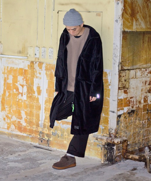 Starting Over(スターティングオーバー)の「【THE STRAIT (ストレイト)】8ウェルストレッチコーデュロイビッグポケットコート(テーラードジャケット・メンズ・ブラック/オリーブ・M/L)」の16枚目の写真