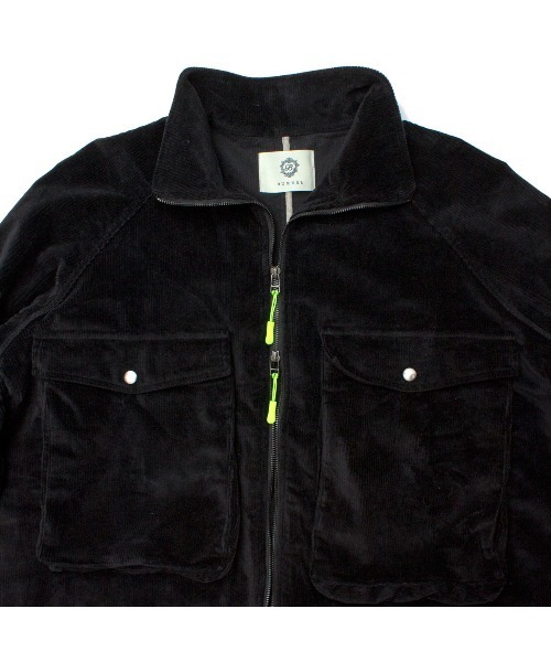 Starting Over(スターティングオーバー)の「【THE STRAIT (ストレイト)】8ウェルストレッチコーデュロイビッグポケットコート(テーラードジャケット・メンズ・ブラック/オリーブ・M/L)」の6枚目の写真