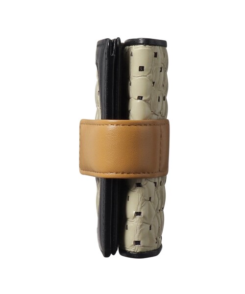 HIROKO HAYASHI（ヒロコハヤシ）の「SPIAGGIA（スピアージャ）薄型二つ折り財布（財布・レディース・ベージュ系その他7・00）」の5枚目の写真