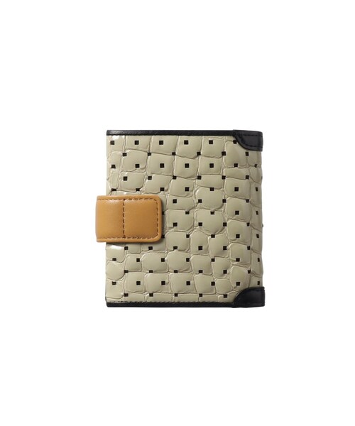 HIROKO HAYASHI（ヒロコハヤシ）の「SPIAGGIA（スピアージャ）薄型二つ折り財布（財布・レディース・ベージュ系その他7・00）」の6枚目の写真