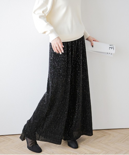 00s Y2K SHARE SPIRIT カシミア ウール フリース 切替パンツ パンツ