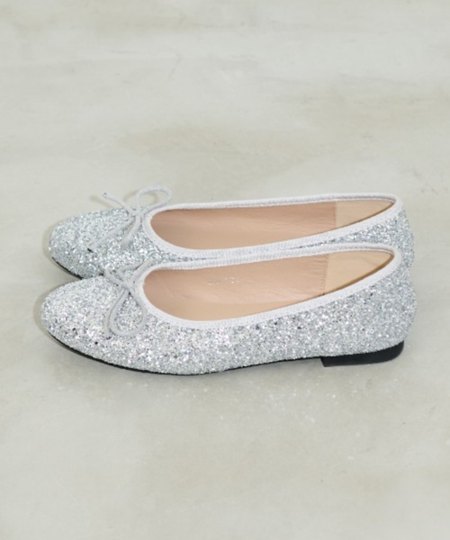 MERLOT（メルロー）の「ラメバレエシューズ（バレエシューズ・レディース・ブラック/シルバー・MEDIUM/LARGE/SMALL）」の10枚目の写真