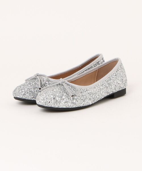 MERLOT（メルロー）の「ラメバレエシューズ（バレエシューズ・レディース・ブラック/シルバー・MEDIUM/LARGE/SMALL）」の15枚目の写真