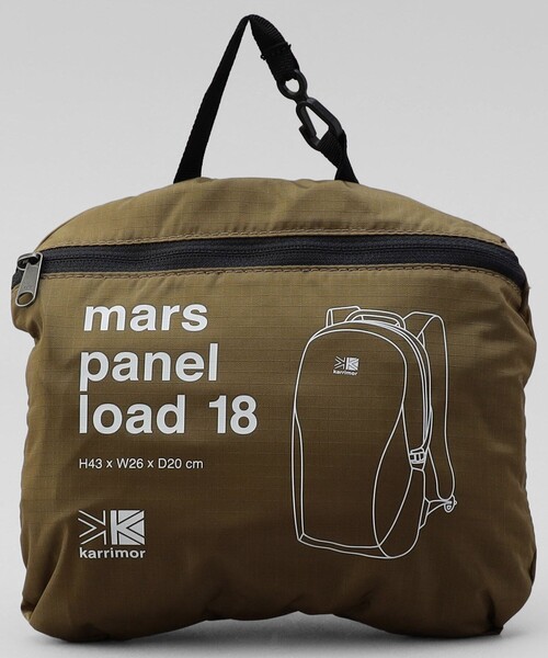 karrimor(カリマー)の「karrimor/カリマー mars panel load 18 / マースパネルロード 18 / 501074(バックパック/リュック・メンズ・チャコールグレー/ブラック/オリーブ/サックスブルー・フリ-)」の14枚目の写真