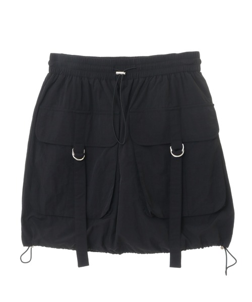 Candy Stripper（キャンディストリッパー）の「BIG POCKET NYLON SKIRT パンツ（スカート・レディース・ピンク/ブラック/アイボリー・2）」の19枚目の写真