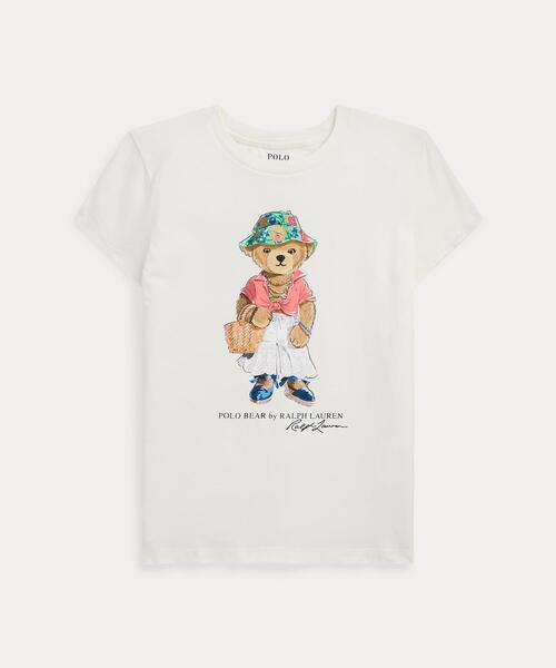 Polo ベア コットン ジャージー Tシャツ（Tシャツ/カットソー）｜POLO  