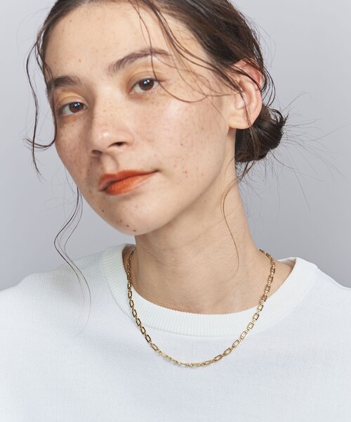 LOUISE DAMAS PARIS(ルイーズダマスパリ)の「<LOUISE DAMAS PARIS>チェーンネックレス(ネックレス・レディース・ゴールド・FREE)」の1枚目の写真