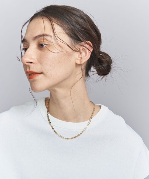 LOUISE DAMAS PARIS(ルイーズダマスパリ)の「<LOUISE DAMAS PARIS>チェーンネックレス(ネックレス・レディース・ゴールド・FREE)」の6枚目の写真