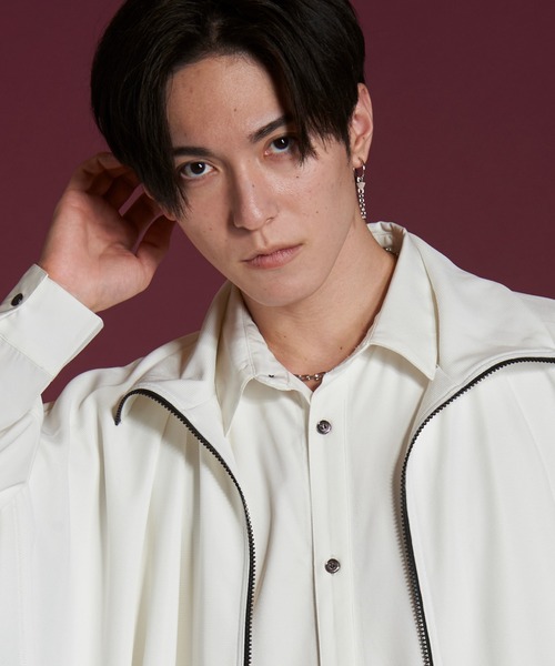 NO ID.（ノーアイディ）の「グラデーションチェーンフェイクピアス（ピアス（片耳用）・メンズ・シルバー・ONE SIZE）」の16枚目の写真