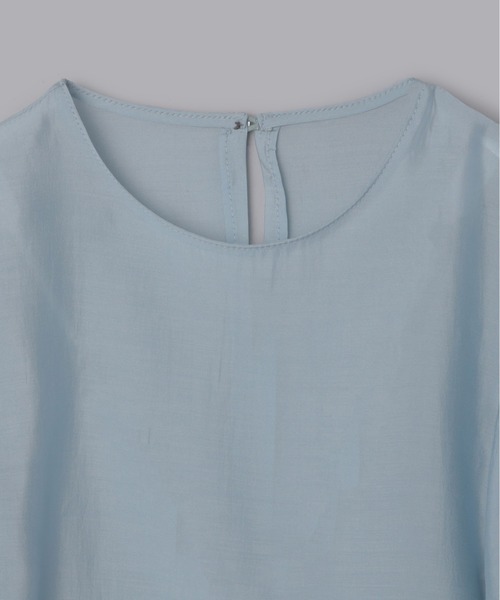 Olu.（オルドット）の「シアーボリューム袖ブラウス（シャツ/ブラウス・レディース・ブルー/イエロー/ホワイト・FREE）」の8枚目の写真