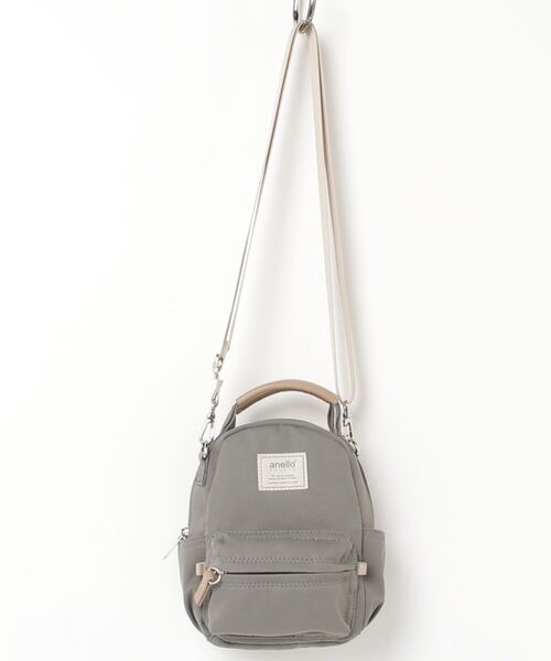 anello(アネロ)の「anello GRANDE / モッテ 2WAYナノショルダー / GHM0559(ショルダーバッグ・レディース・ベージュ/ブルー/グレー/ブラック/ピンク・ONESIZE)」の22枚目の写真