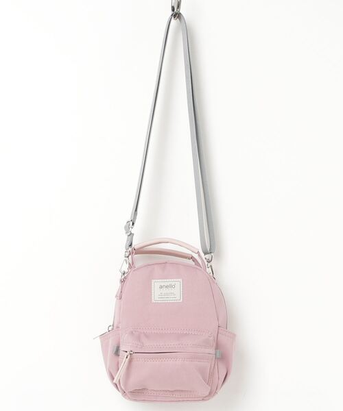anello(アネロ)の「anello GRANDE / モッテ 2WAYナノショルダー / GHM0559(ショルダーバッグ・レディース・ベージュ/ブルー/グレー/ブラック/ピンク・ONESIZE)」の16枚目の写真