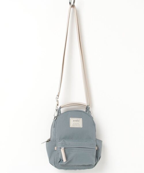 anello(アネロ)の「anello GRANDE / モッテ 2WAYナノショルダー / GHM0559(ショルダーバッグ・レディース・ベージュ/ブルー/グレー/ブラック/ピンク・ONESIZE)」の17枚目の写真