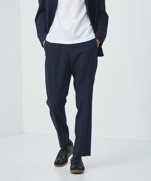 Green label relaxing サッカーパンツスーツ 手洗い可能 Green label relaxing サッカーパンツスーツ 手洗い可能 green