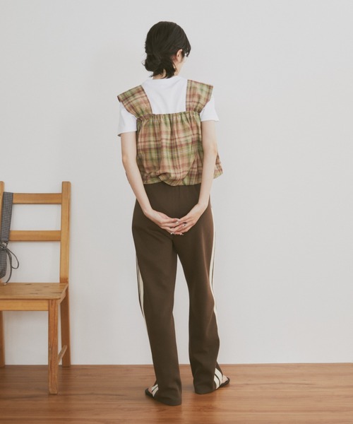 MERLOT（メルロー）の「チェックタンクビスチェ（タンクトップ）」 - WEAR