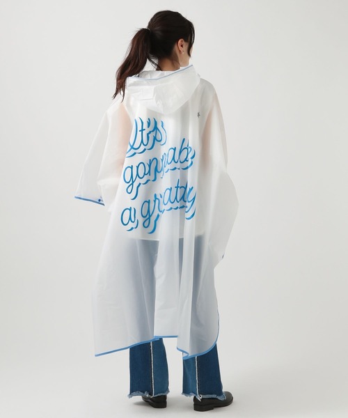 自転車に乗りやすい]BFTYPOポンチョ（レインコート/ポンチョ