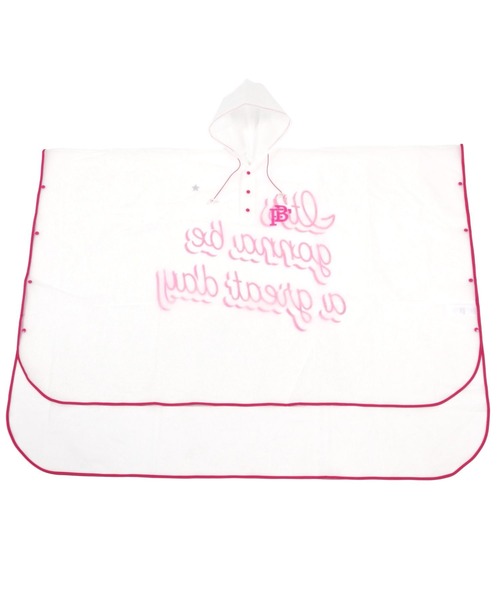 BAYFLOW（ベイフロー）の「[自転車に乗りやすい]BFTYPOポンチョ（レインコート/ポンチョ・レディース・ピンク/ライトグリーン/ライトブルー・0）」の9枚目の写真