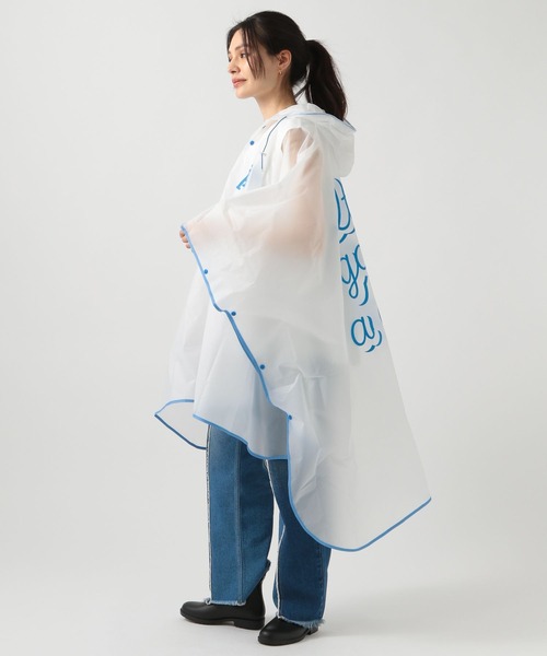 BAYFLOW（ベイフロー）の「[自転車に乗りやすい]BFTYPOポンチョ（レインコート/ポンチョ・レディース・ピンク/ライトグリーン/ライトブルー・0）」の15枚目の写真