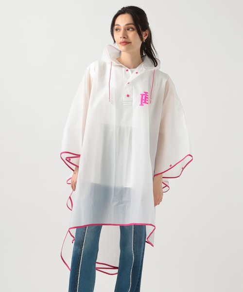 BAYFLOW（ベイフロー）の「[自転車に乗りやすい]BFTYPOポンチョ（レインコート/ポンチョ・レディース・ピンク/ライトグリーン/ライトブルー・0）」の17枚目の写真