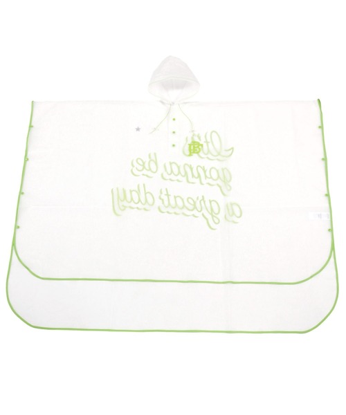 BAYFLOW（ベイフロー）の「[自転車に乗りやすい]BFTYPOポンチョ（レインコート/ポンチョ・レディース・ピンク/ライトグリーン/ライトブルー・0）」の7枚目の写真