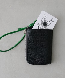 BIRTHDAY BAR | ストラップ付き 本革マルチケース(財布)