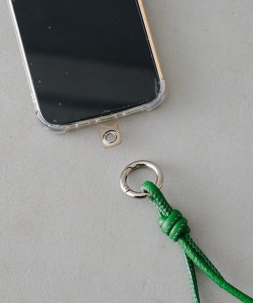 BIRTHDAY BAR（バースデイバー）の「≪ミニ財布としても使える！≫ストラップ付き　本革マルチケース（財布・レディース・ブルー/シルバー/ブラック/ベージュ/レオパード/シルバー系その他/アニマル/ブラック系その他/ゴールド/ピンク/アイボリー/サンドベージュ/ブルー系その他/インディゴブルー/シャンパン/グリーン・フリー/0）」の20枚目の写真