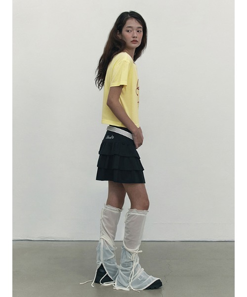 [ KIRSH ]★24SS★韓国人気★WITTY BUNNY CROP MODAL T-SHIRT KIRSH ]☆24SS☆韓国人気☆WITTY BUNNY CROP MODAL T-SHIRT