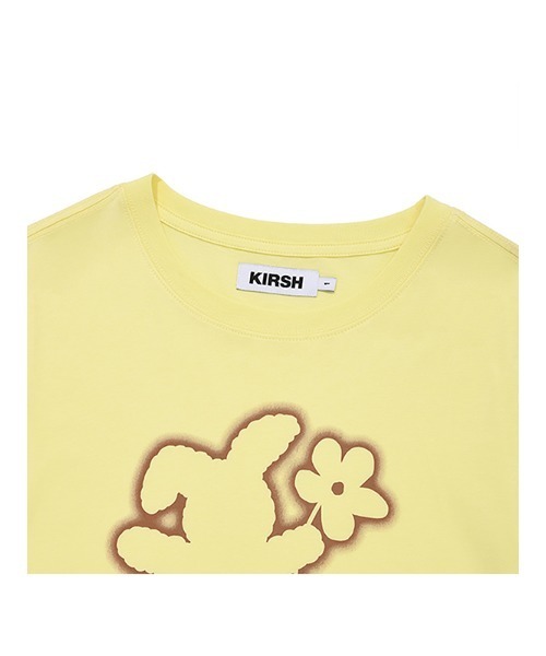 KIRSH（キルシー）の「KIRSH WITTY BUNNY CROP MODAL T-SHIRT