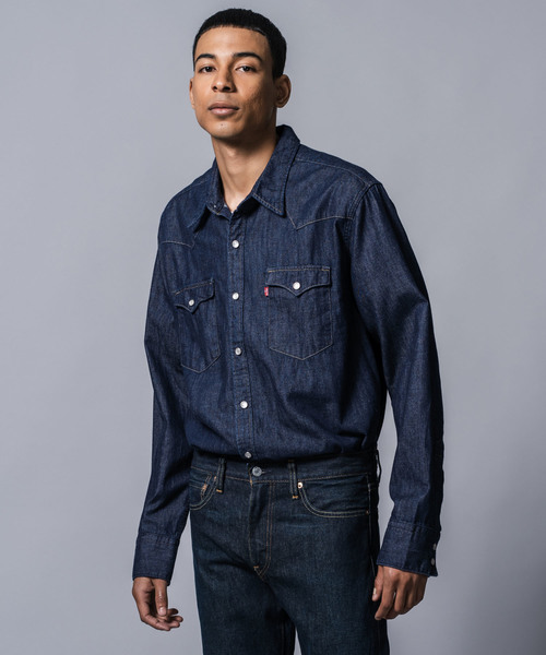 Levi's(リーバイス)の「デニムシャツ(シャツ/ブラウス)」|ワンウォッシュ