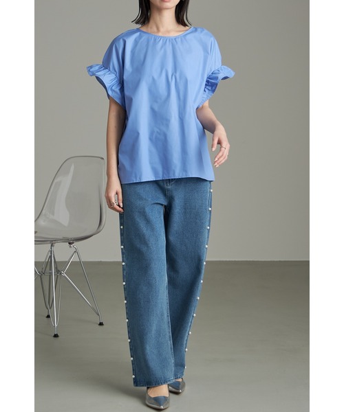 前後2wayフリルスリーブブラウス（シャツ/ブラウス）｜&. NOSTALGIA